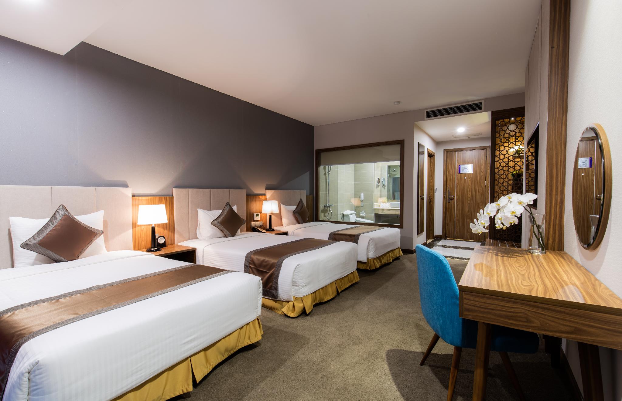 Phòng deluxe 3 người Khách sạn mường thanh luxury Viễn Triều Nha Trang