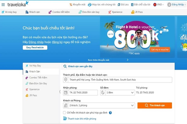 Những trang web đặt phòng khách sạn giá rẻ tại Nha Trang có giao diện đẹp